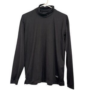 Patagonia Capilene Black Long Sleeve Turtleneck Pullover Men’s‎ Size Medium